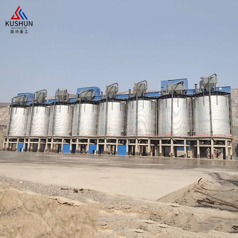 Silo na obilie