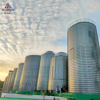 Oceľové silo na skladovanie nelúpanej ryže
